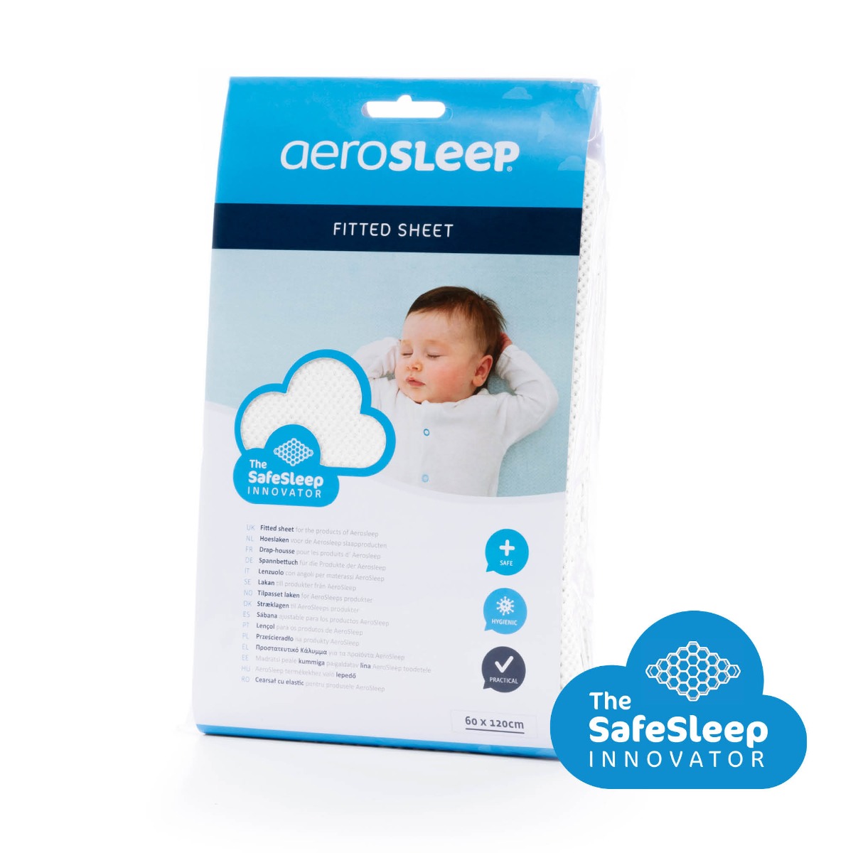 Aerosleep kummiga voodilina 34x75cm