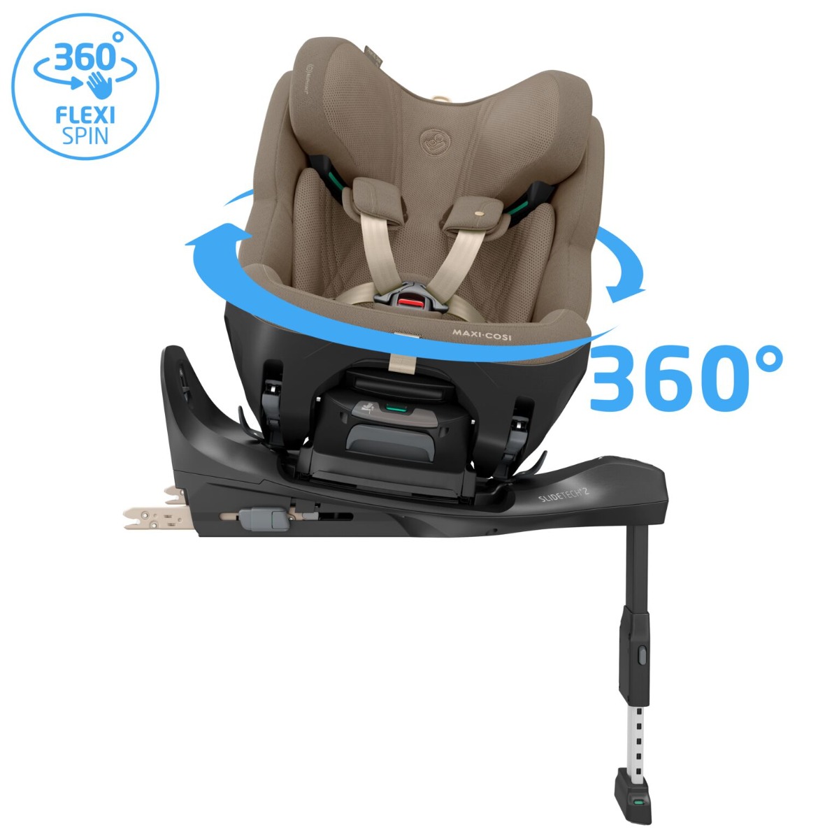 Maxi-Cosi turvatool Pearl XL + FamilyFix Slide Pro alus