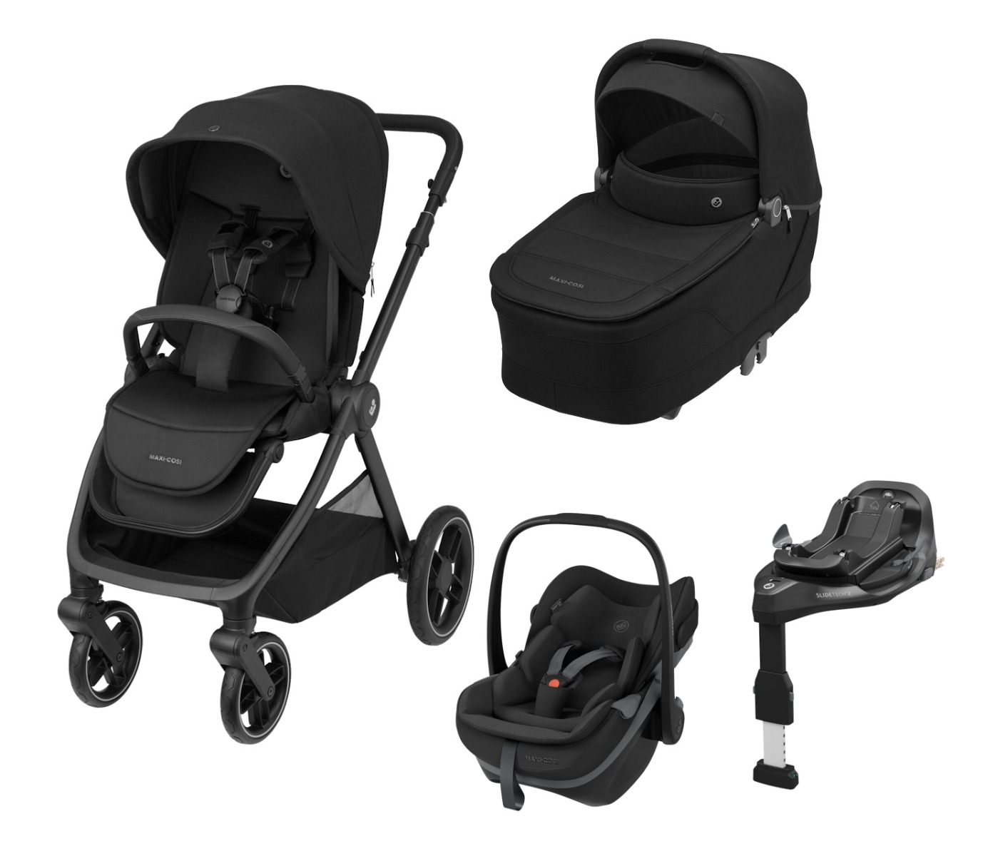 Maxi-Cosi Oxford vankrikomplekt + turvahäll ja alus