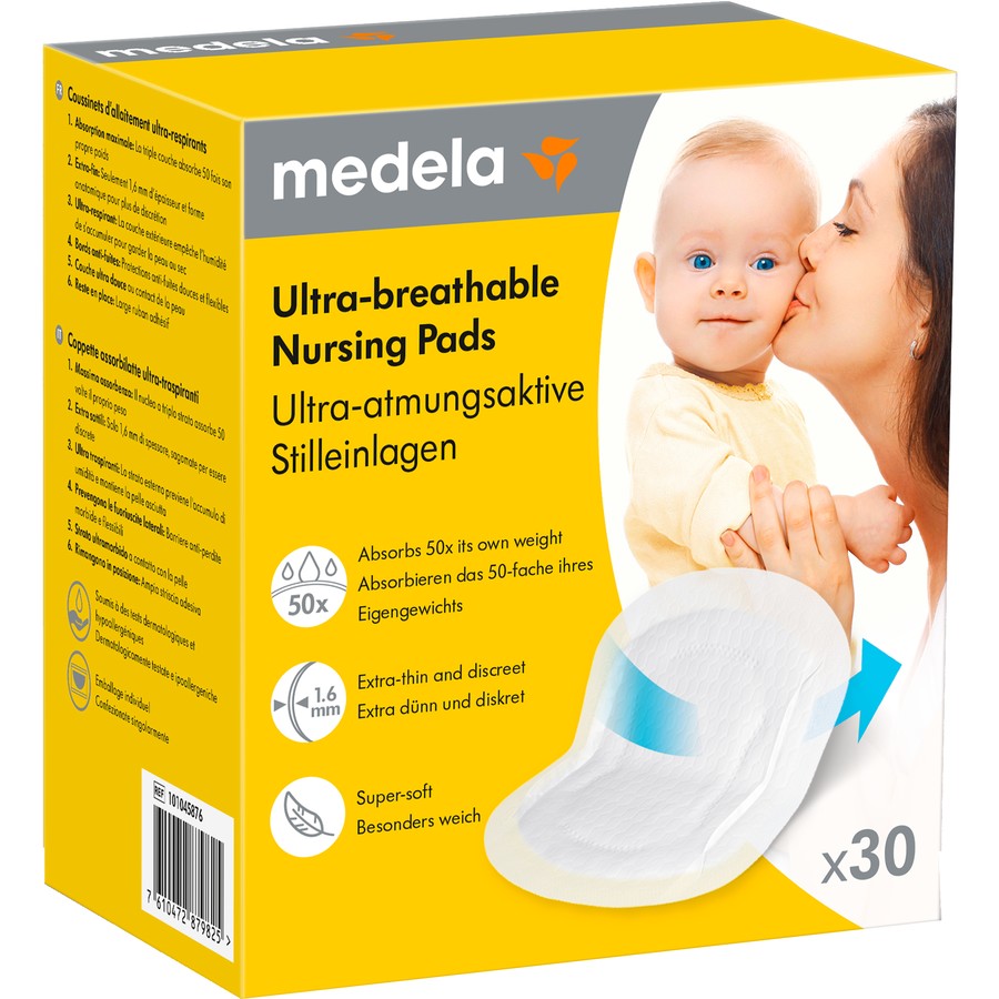 Medela rinnapadjad ühekordsed ultraõhukesed 30tk