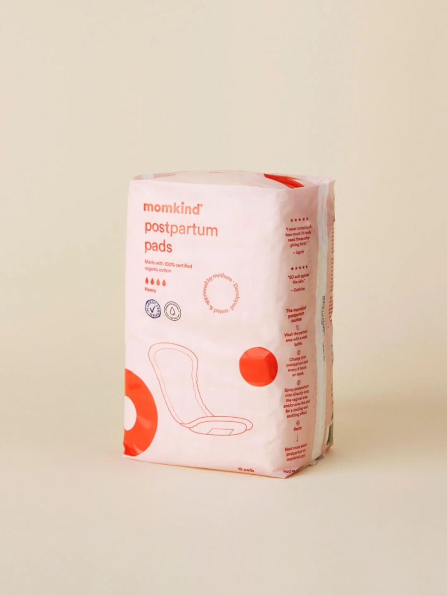 Momkind orgaanilised sünnitusjärgsed sidemed 12-pakk