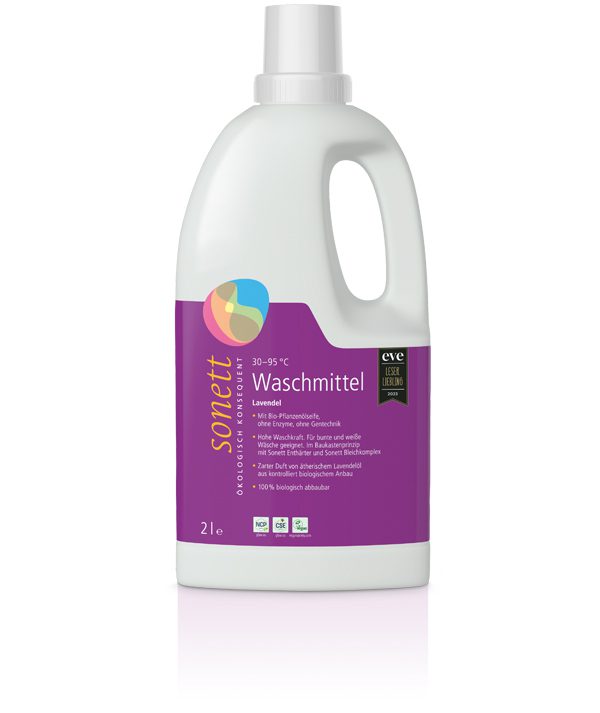 Sonett vedel pesuvahend Lavendel 2 L